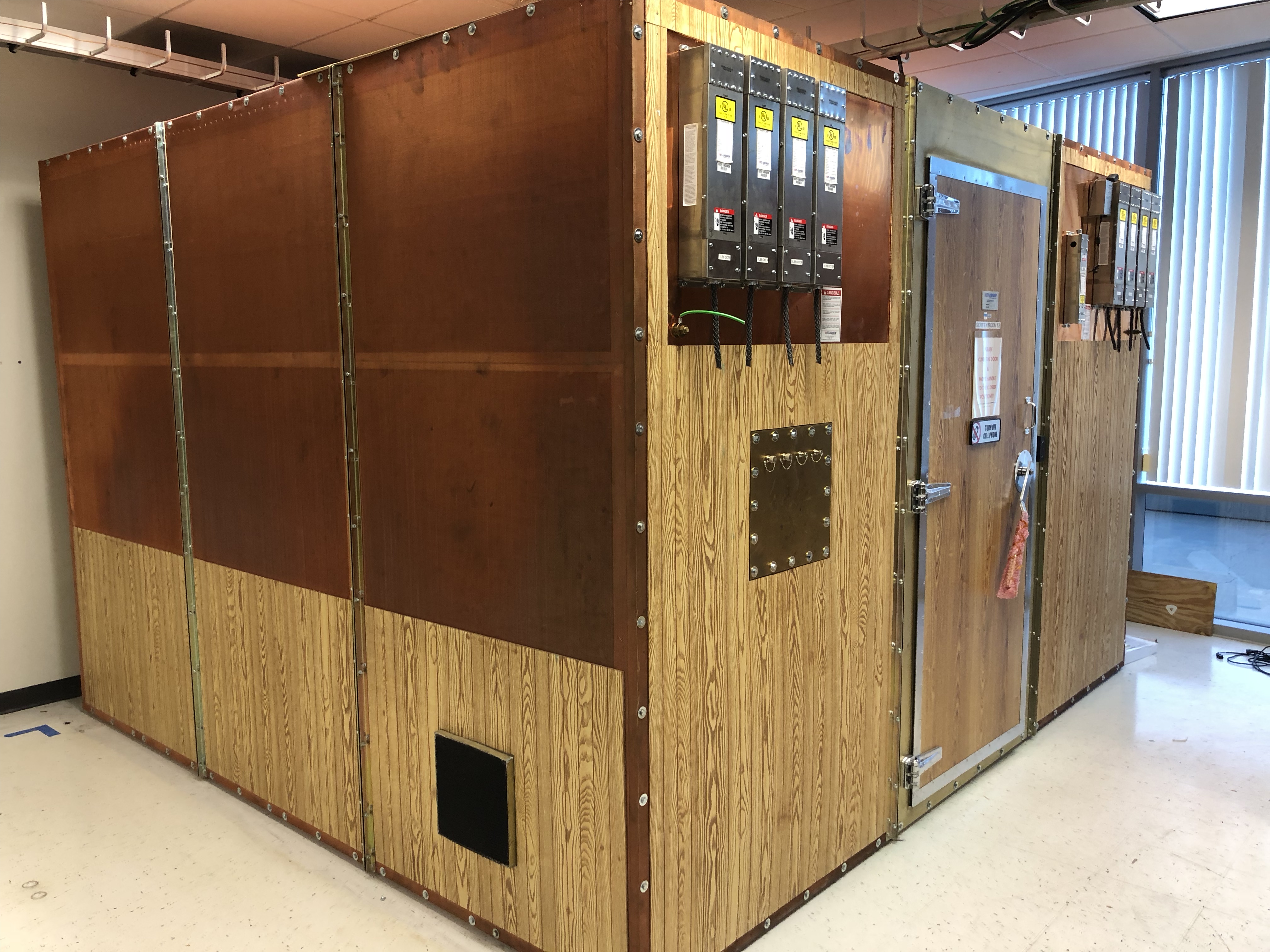 Lindgren RF Enclosure Faraday Cage Screen Room Solid Copper [14-6